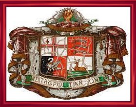 Railway Letter Stamps Metropolitan Railway